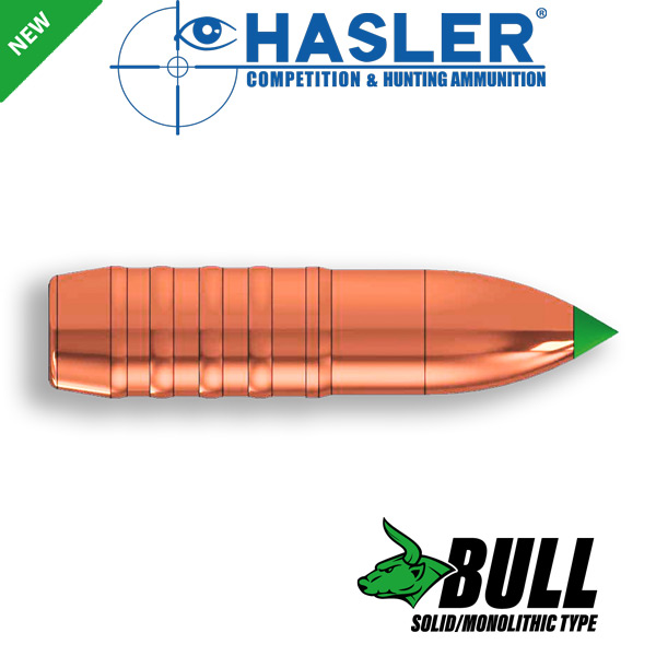 Ogiva Bull Cal. 30 167 gr CB 0,510 – 5 anelli (50 pz)