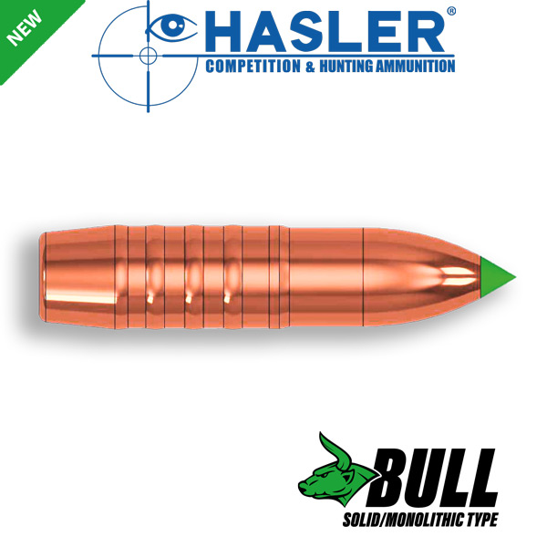 Ogiva Bull Cal. 30 180 gr CB 0,510 – 5 anelli (50 pz)