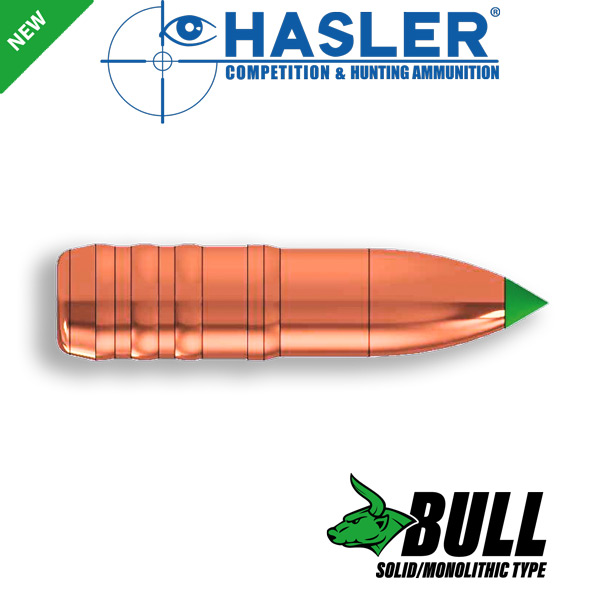 Broom beard gold Ogive Bull cal. 7 (.284) – 125 grn BC 0,390 (50 pcs) | Hasler – Competition  & Hunting Bullets