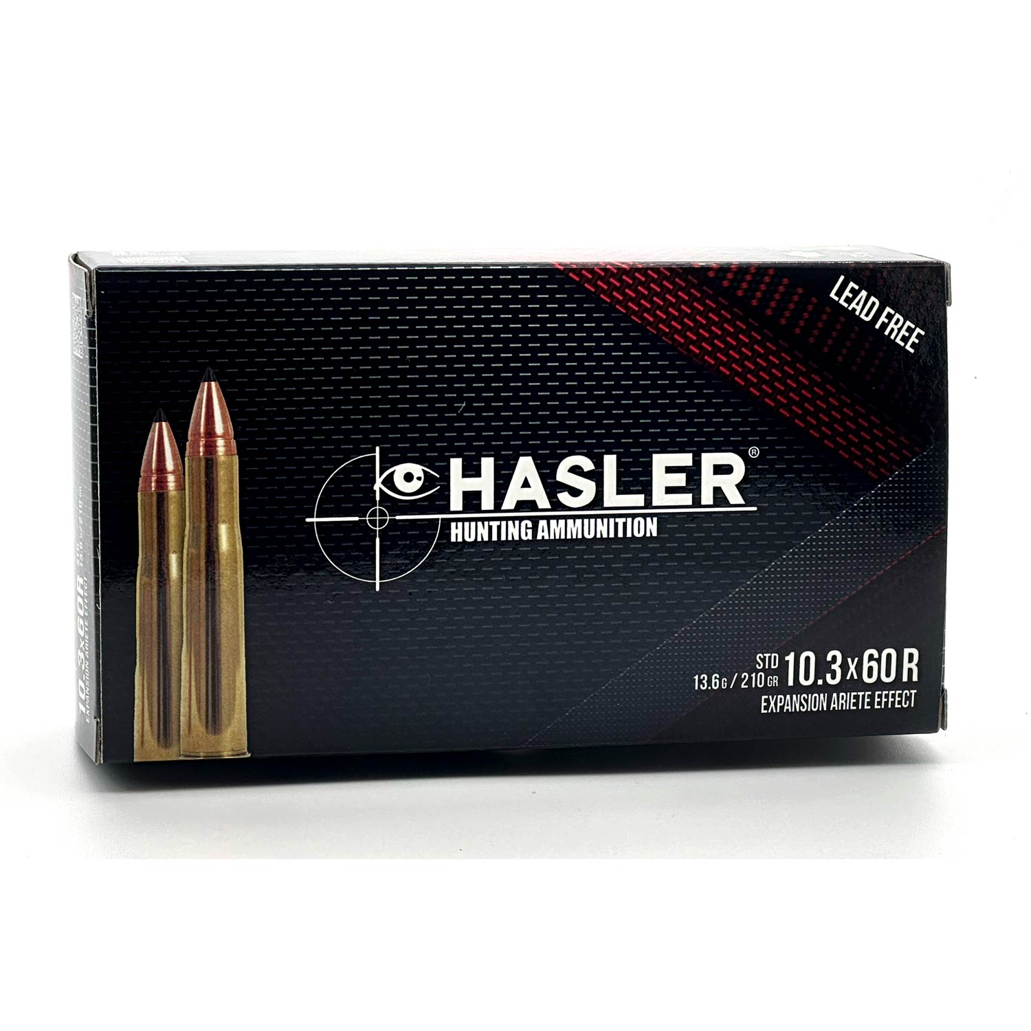 Hasler® 10.3x60R  STD Ariete 13,6G/210 gr