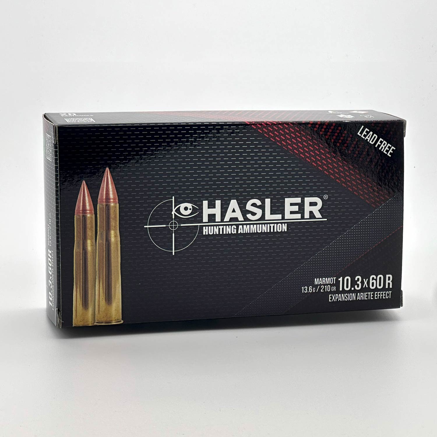 Hasler® 10.3x60R MARMOTTA Ariete 13,6G/210 gr